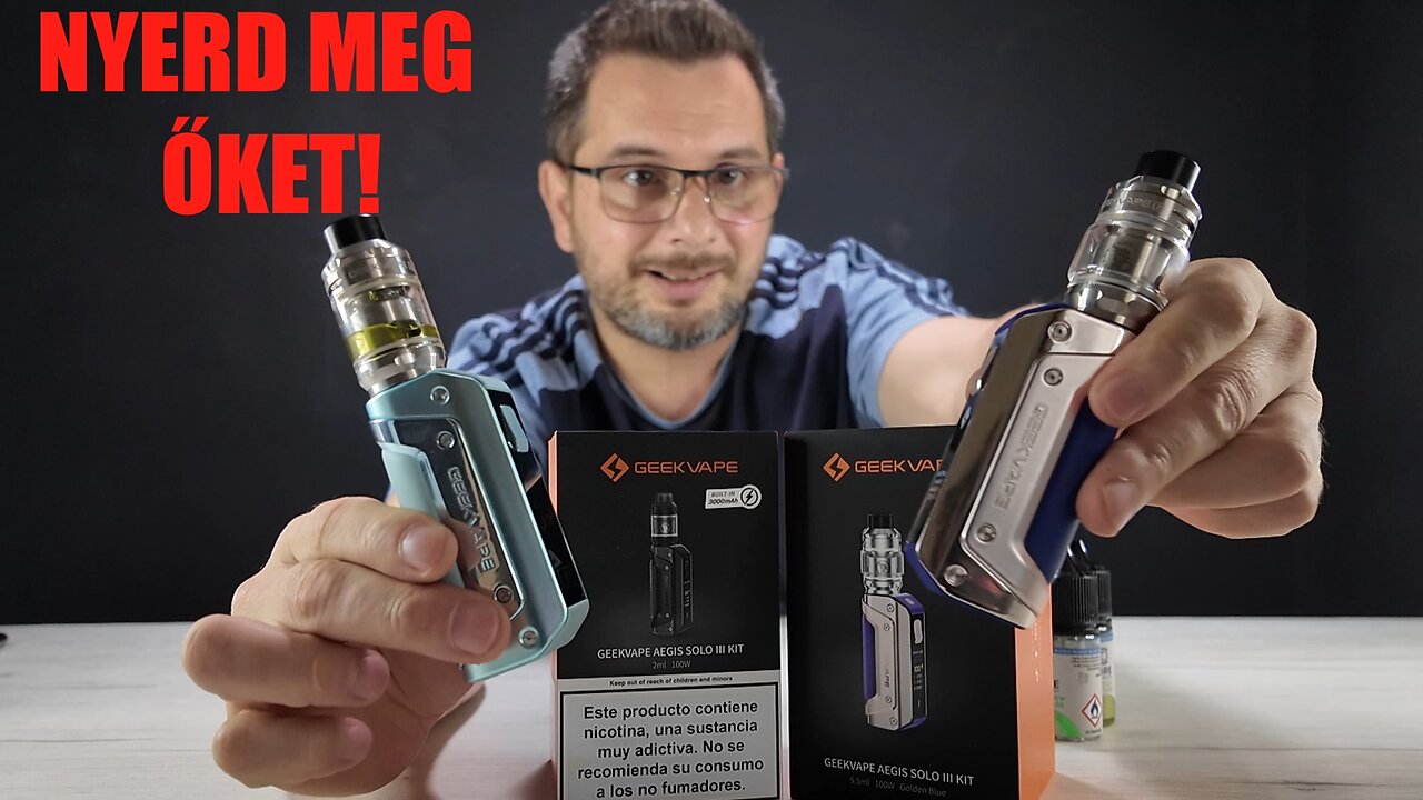 Mindent is álló 1 Akkus - GeekVape Aegis Solo 3