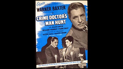 Classic Noir: Crime Doctor's Manhunt