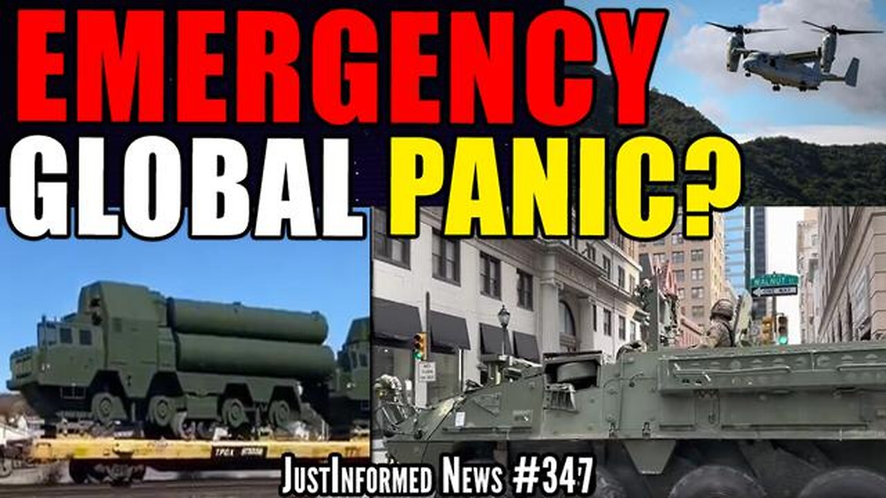 US MILITARY DEPLOYS AS NUCLEAR DIRTY BOMB PLANNED W/ CYBER-RANSOME ATTACKS? | JUSTINFORMED NEWS #347