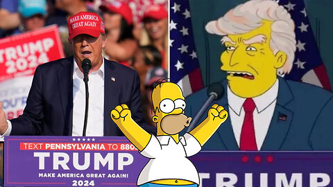 Donald Trump | The Most Terrible Simpsons Predictions for 2024 The Political Prophecy