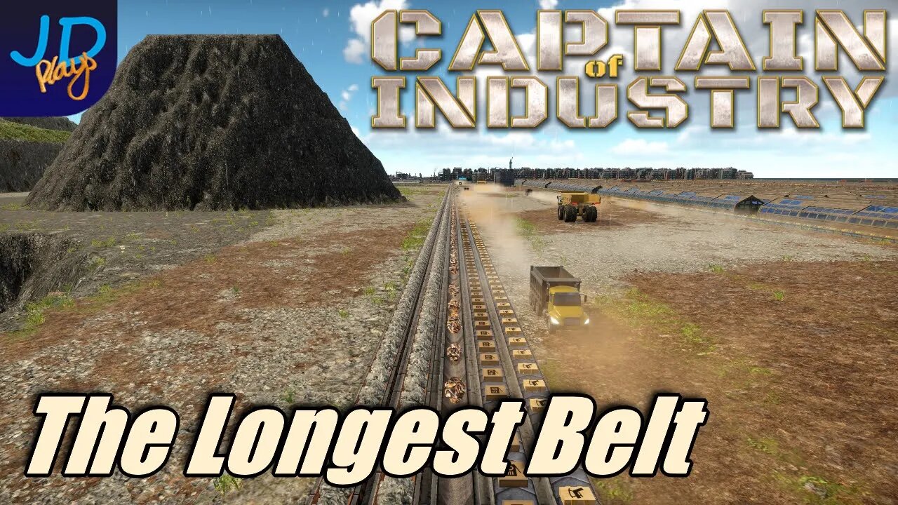 The Longest belt 🚛 Ep45 🚜 Captain of Industry 👷 Lets Play, Walkthrough, Tutorial