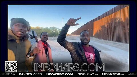 VIDEO: Giant African Caravan Crashes Through Arizona Border