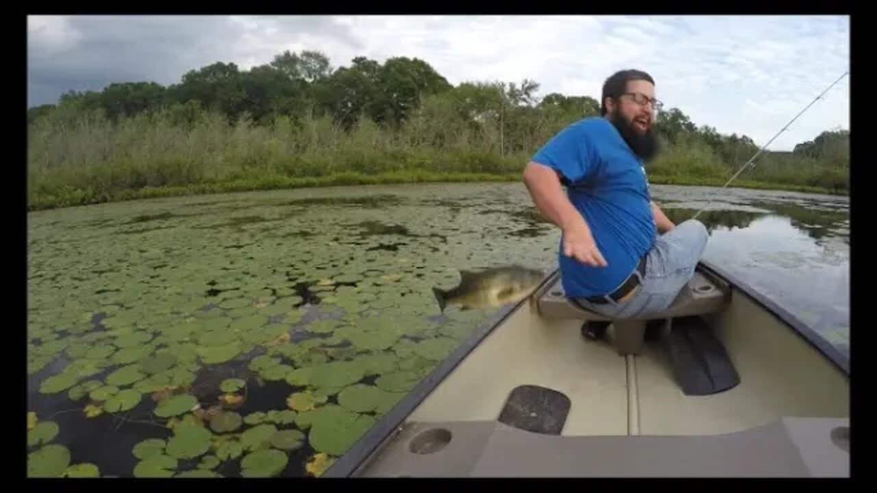How not to hold a fish