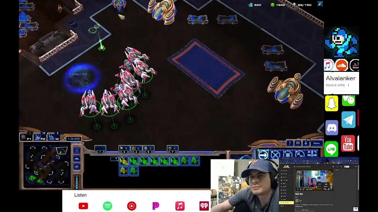 Starcraft 2 AI - Alvalanker Stream, Chill, Music, History, Comdy