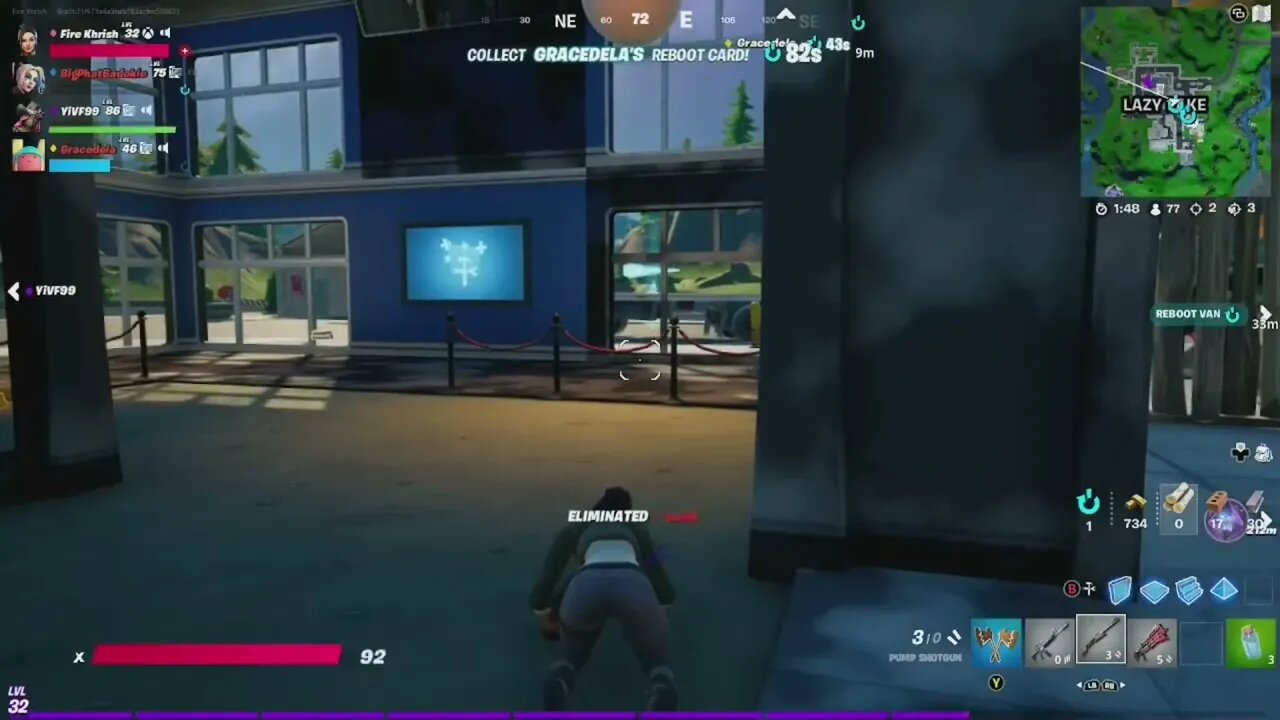 "he just one shotted me!"