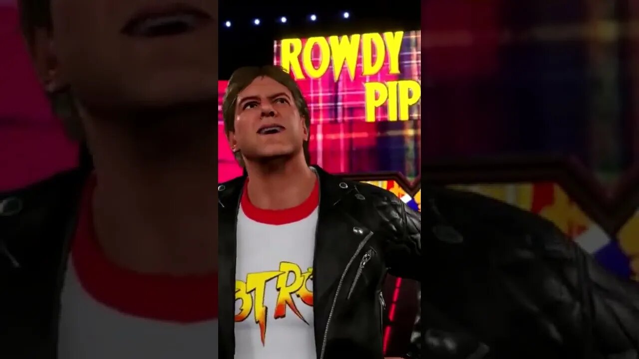 WWE 2k22 Roddy Piper Entrance #shorts