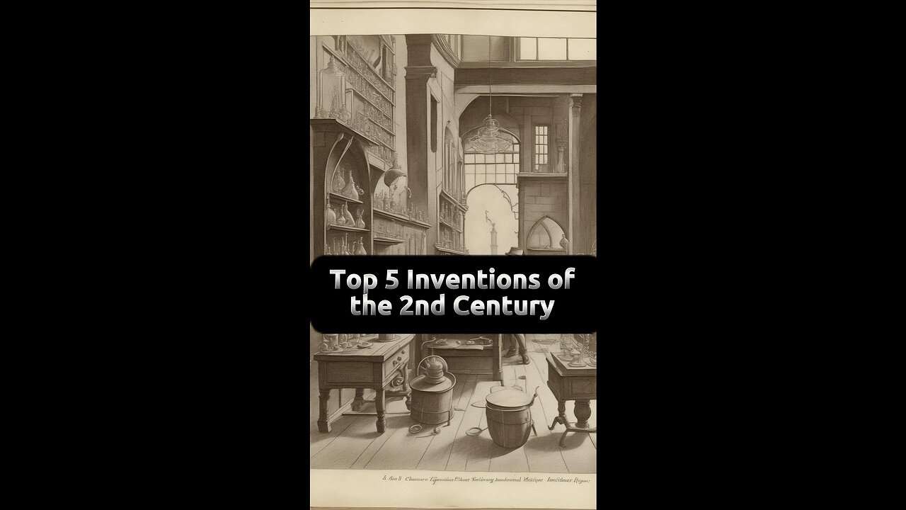 ❤️💯Did you know that? The top 5 inventions of the 2nd century that have changed the world.