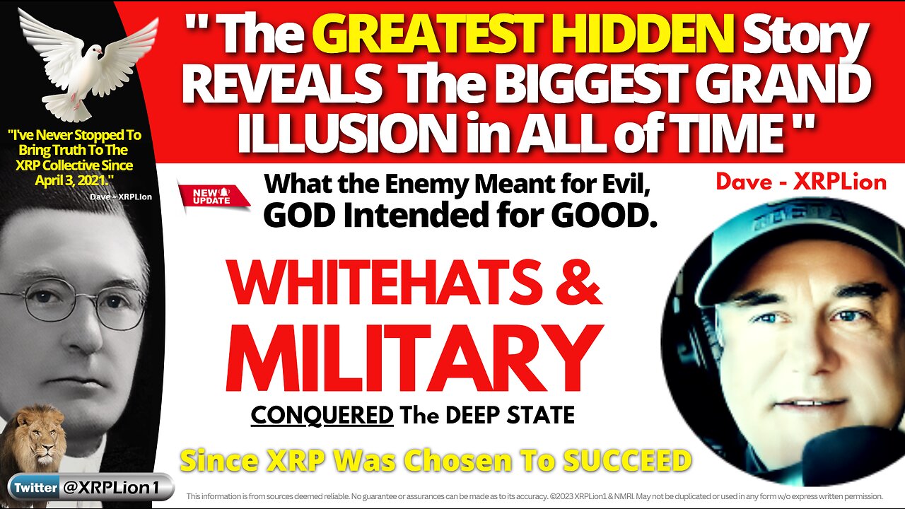 "XLM & XRP" w/ Twitter's Dave@XRPLion1- "The GREAT HIDDEN STORY" [CABAL DEFEATED]