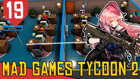 REMAKE com Jogo de GUERRA - Mad Games Tycoon 2 #19 [Série Gameplay Português PT-BR]