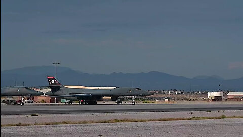 Aerial refueling F-35 and B-1 Red Flag 23-3