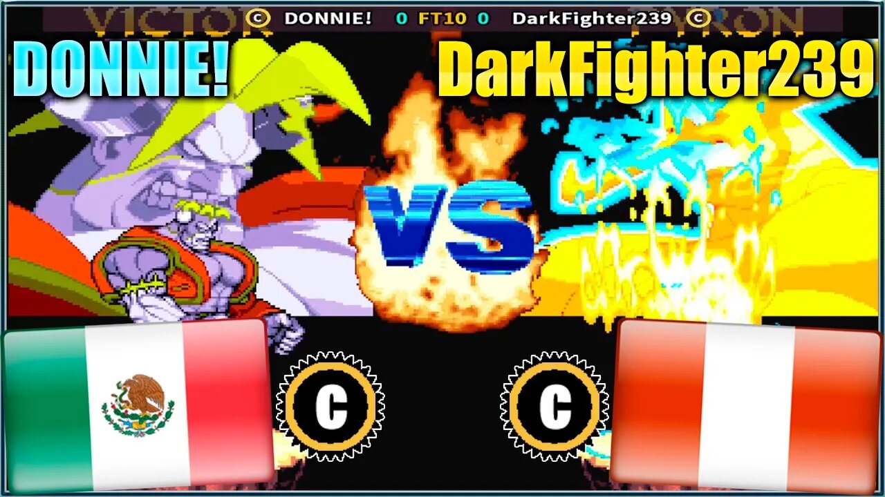 Vampire Hunter Darkstalkers Revenge (DONNIE! Vs. DarkFighter239) [Mexico Vs. Peru]