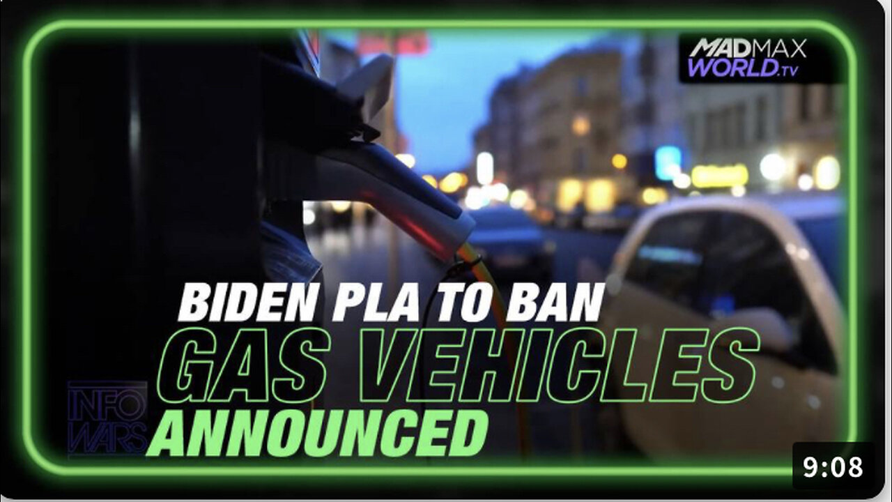 Economic Siege: Biden Announces Plan to Ban Combustion Engine