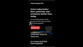 Living Well Today For Today