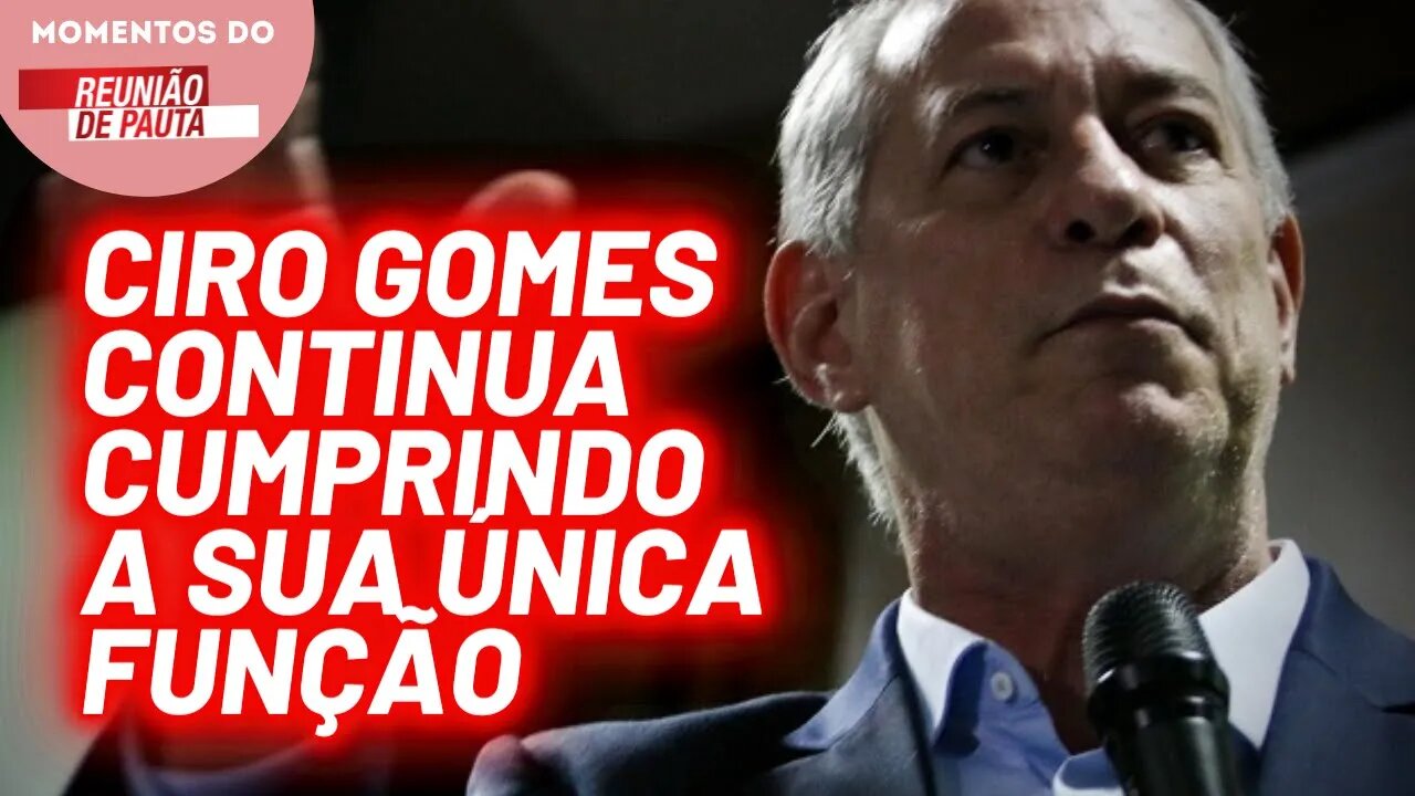 Ciro Gomes afirma que é o único que pode derrotar Lula e o PT | Momentos do Reunião de Pauta