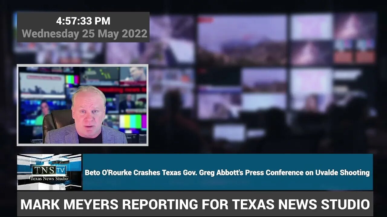 Beto O'Rourke Crashes Texas Gov. Greg Abbott's Press Conference on Uvalde Shooting