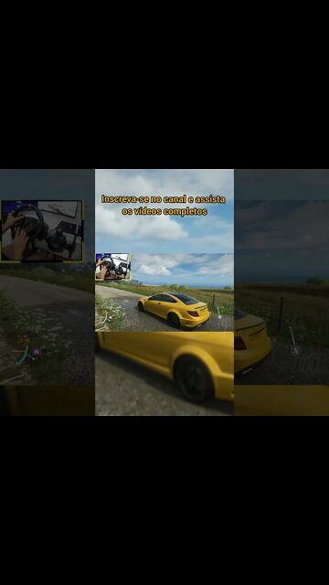 MERCEDES BENZ C63 AMG COUPE- Volante Logitech g29 #shorts