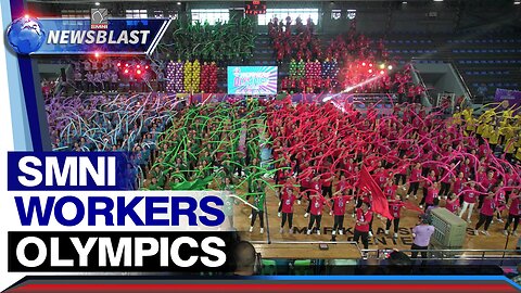 SMNI Workers Olympics, nag-umpisa na. Mga empleyado ng SMNI, sumabak sa iba't ibang sports events