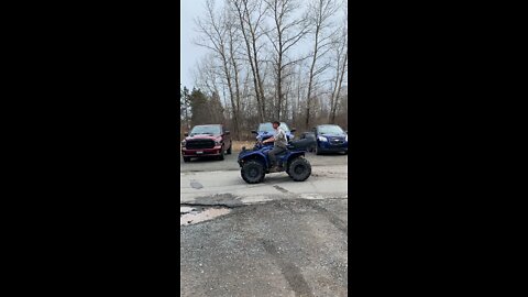 Kodiak 450 burnout