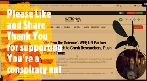 THE NWO WANTS TO ELIMINATE ALL INFORMATION ONLINE THAT DOESN'T GO ALONG WITH THEIR CLIMATE DISASTER