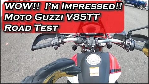 WOW!! I'm Impressed!! Moto Guzzi V85TT