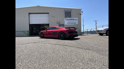2023 Audi R8 GT KW Suspension, VFEngineering tuning, Valvetronic designs exhaust