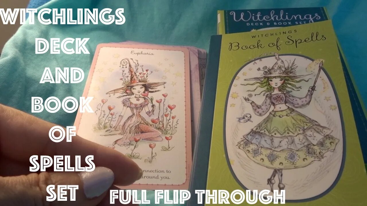Full Flip Through of The Witchlings Deck & Book Set by Paulina Cassidy. Really Lovely Cards