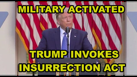 TRUMP SIGNS INSURRECTION ACT - GENERAL FLYNN TO BE APPOINTED VICE PRESIDENT