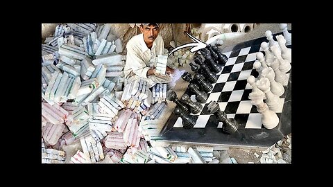 How chess are made ||These workers make money by making chess sets