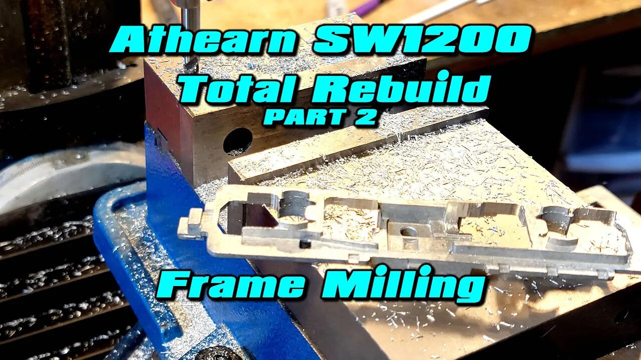 Athearn SW1200 Total Rebuild Part 2 Frame Milling