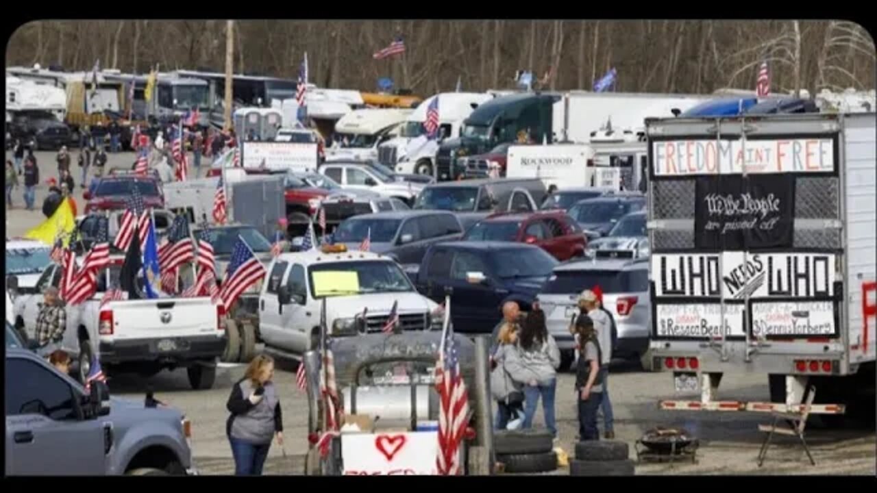 The People’s Convoy USA 2022 And The Freedom Convoy USA They’re Almost Back In DC Stay Tuned In!