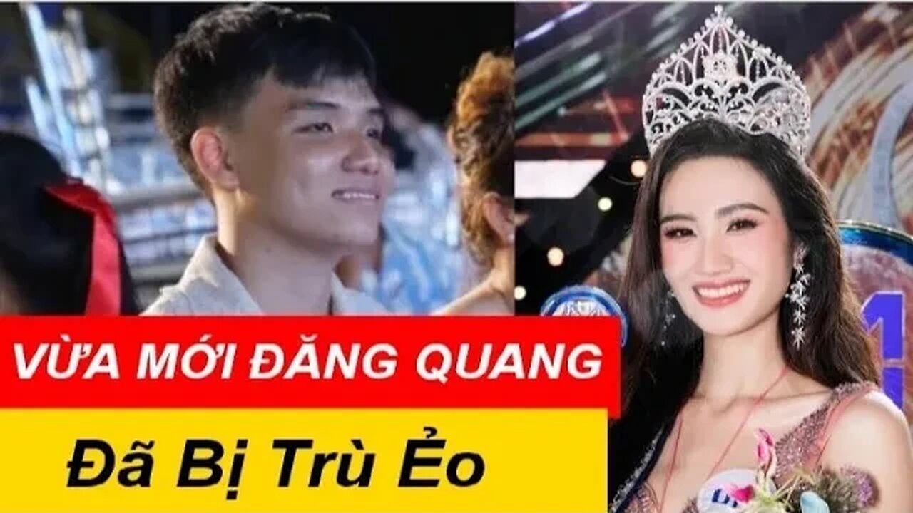 Vừa mới đăng quang, Huỳnh Trần Ý Nhi và bạ trai đã bị Trù Ẻo