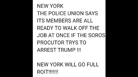 NYPD FULLY MOBILIZED Over Trump Surrender, They Want To PROVOKE Conservatives
