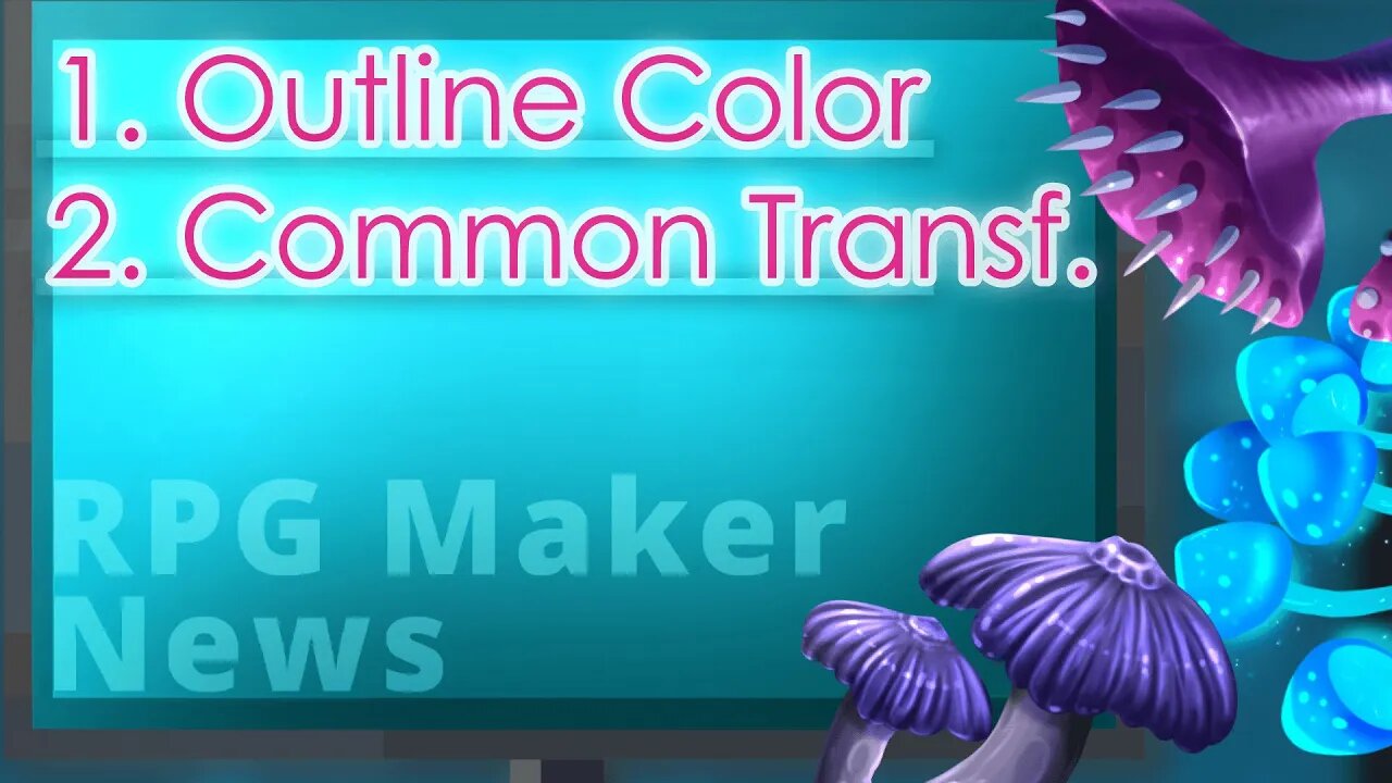 Auto-Adjust Text Outline, Run Common Events on Transfer | RPG Maker News #111