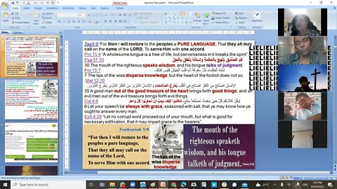 Ps Suzy Antoun- How God will restore to the peoples a PURE LANGUAGE