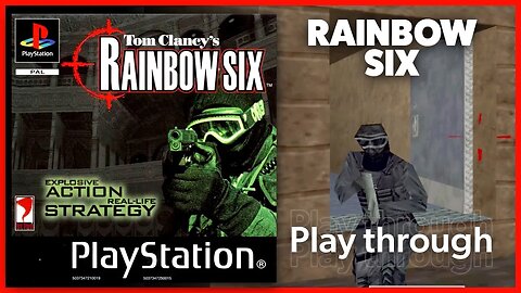 Tom Clancy's Rainbow Six | Longplay | HD Playstation 1 | No commentary | 60FPS