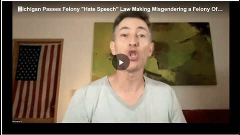 Michigan's "hate speech law" that makes misgendering a felony offense punishable