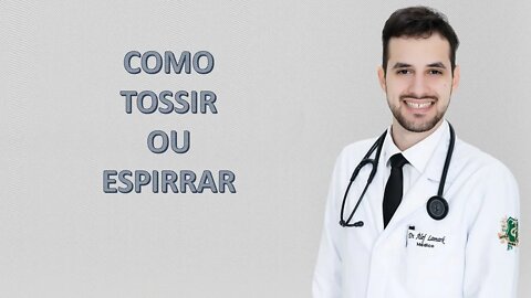 Aprenda a tossir ou espirrar do jeito certo | Dr. Álef Lamark