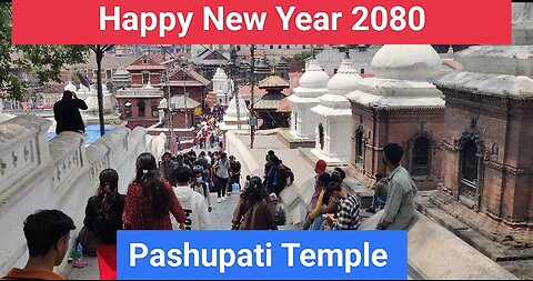 Happy New Year 2080 || pashupati Kathmandu Nepal