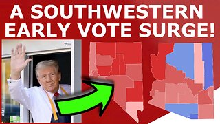 Trump SURGES in Early Voting in Arizona & Nevada!