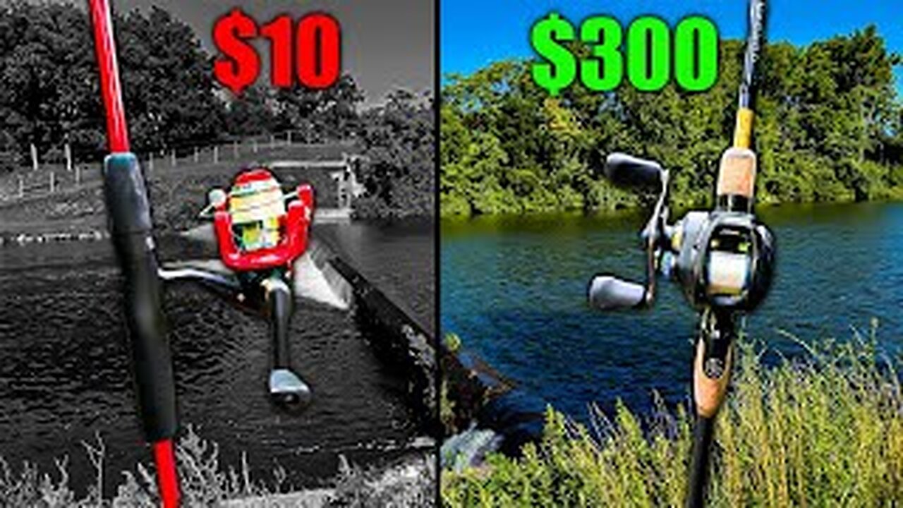 $10 vs $300 Setup Budget Fishing Challenge