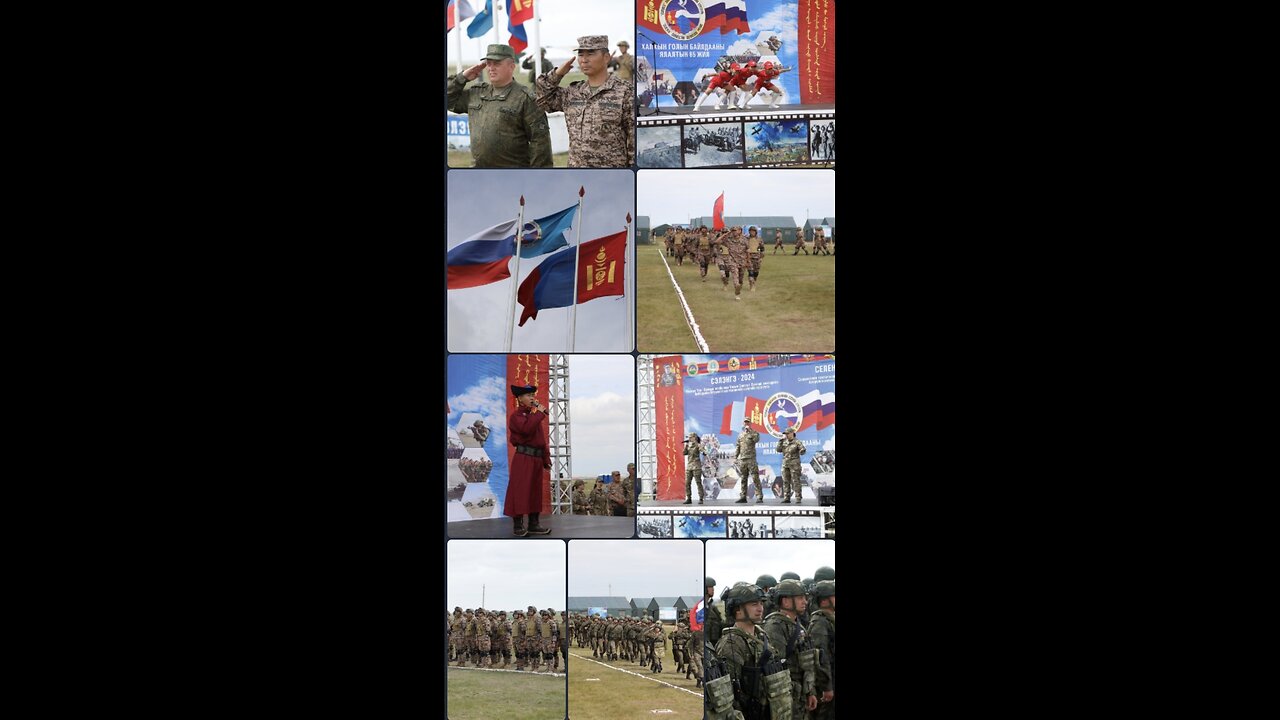 ⚡️ First joint training within Russian-Mongol Selenga 2024 exercise takes place in Mongolia