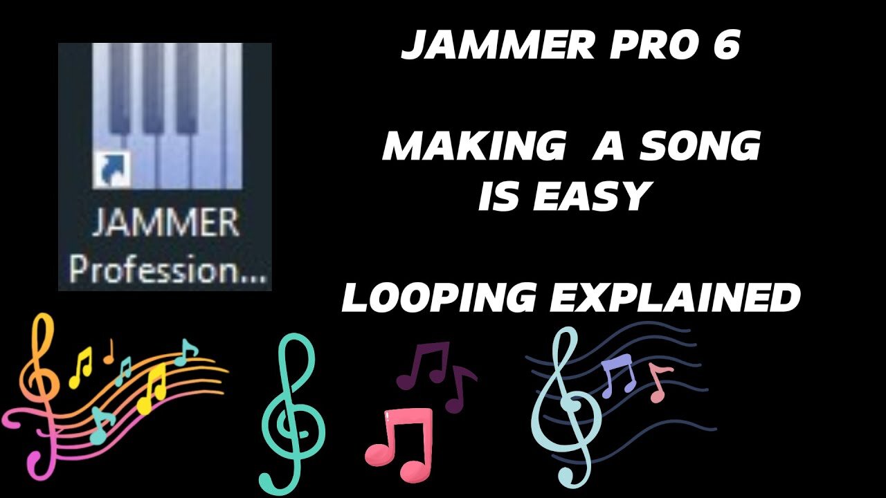 JAMMER PRO 6 - HOW TO MAKE A SONG - HOW TO LOOP