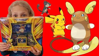 Alolan Raichu Box Openings Pokemon Cards