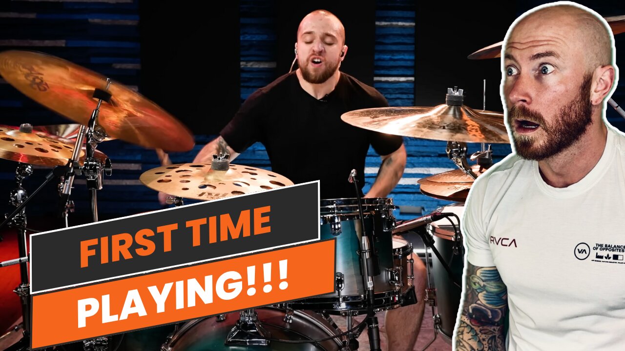 Drummer Reacts To - Slipknot Drummer Learns Insane Mastodon Drum Part