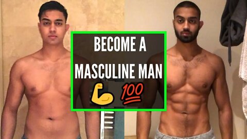 Hamza on how to become MASCULINE MAN 💪💯