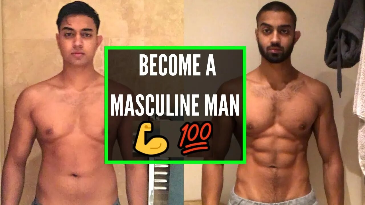 Hamza on how to become MASCULINE MAN 💪💯