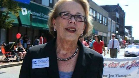 Niki Tsongas at the Fitchburg 4th of July Parade 2012.AVI