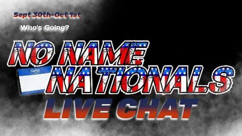 #NoNameNationals Live Chat "Burnout Competition Head Count"