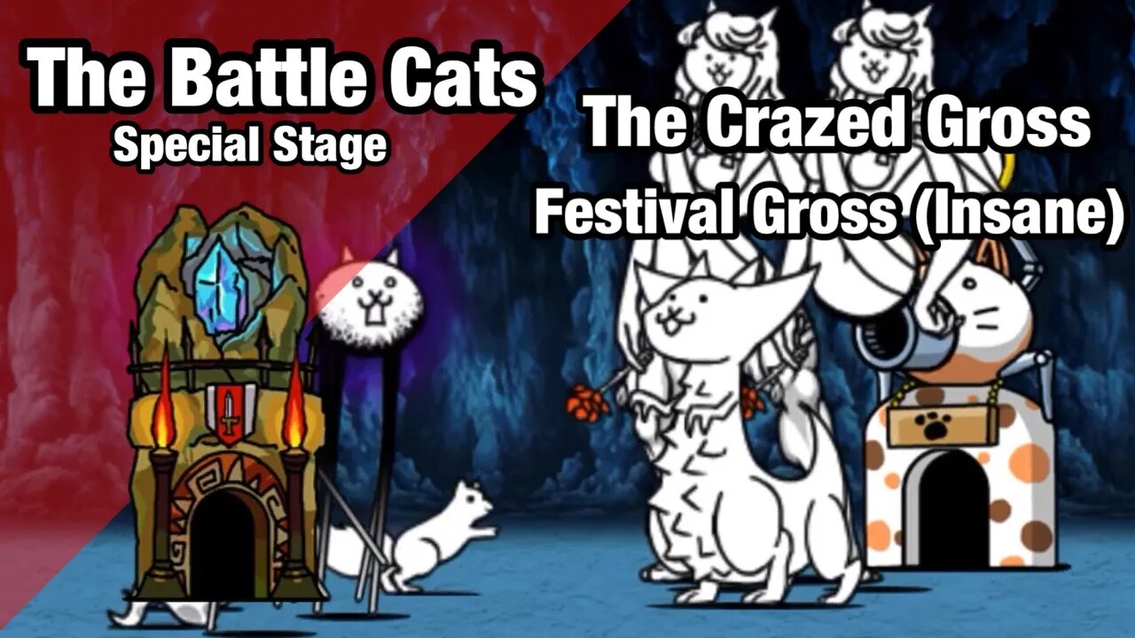 The Battle Cats - The Crazed Gross - Festival Gross (Insane)