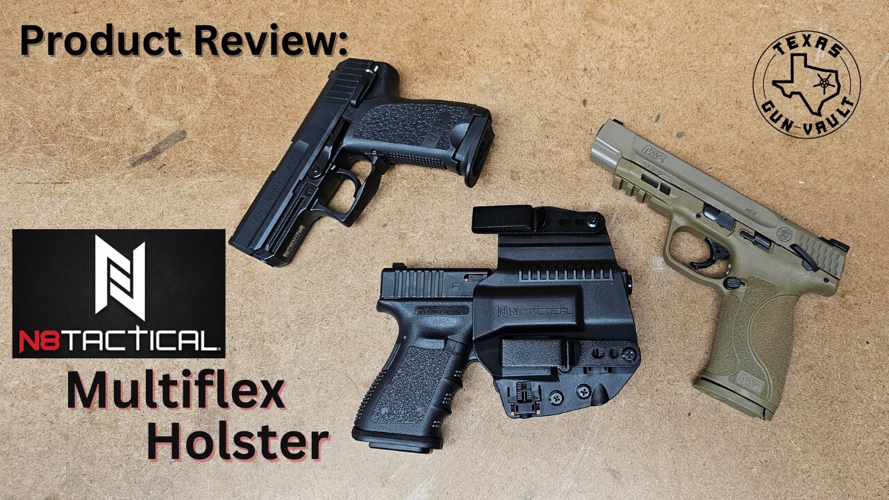 Product Review: N8 Tactical Multiflex OWB-IWB Holster by Crossbreed - Fits over 275 pistols